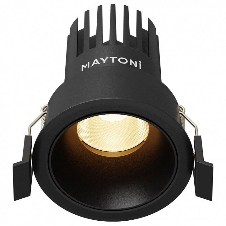 Встраиваемый светильник Maytoni Technical Омут DL115-10W-2.7K-B
