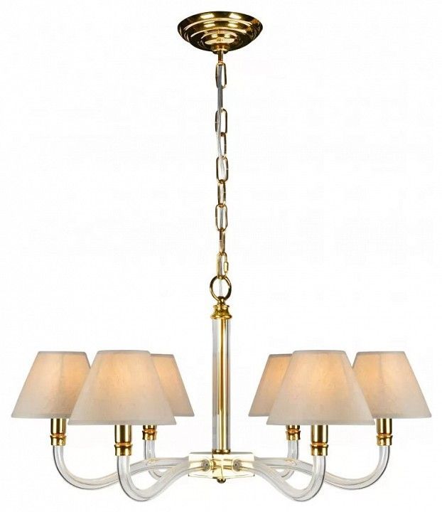 Подвесная люстра iLamp Amber YT2043-8 GD+Coffee
