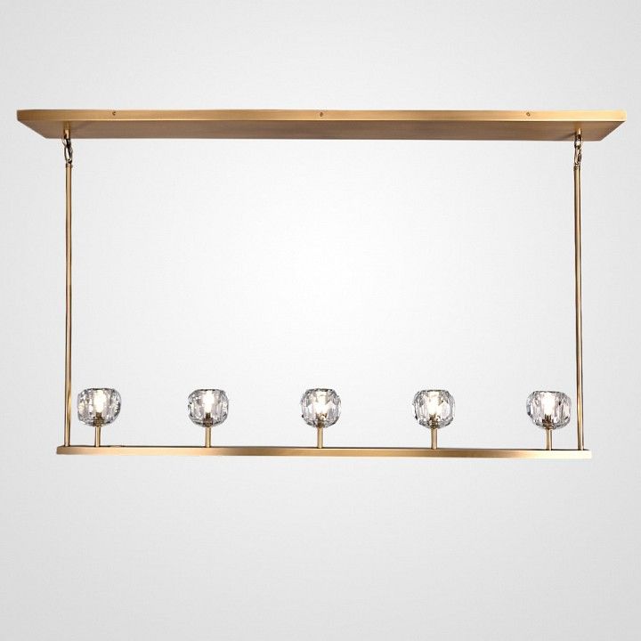 Светильник на штанге Imperiumloft RH Boule De Cristal Linear 40,1221