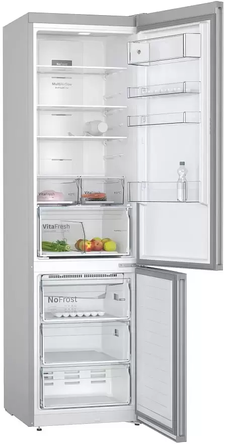Холодильник с нижней морозильной камерой BOSCH KGN39XL27R
