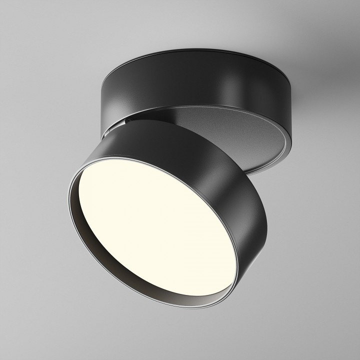 Накладной светильник Maytoni Technical Onda C024CL-18W4K-B-1
