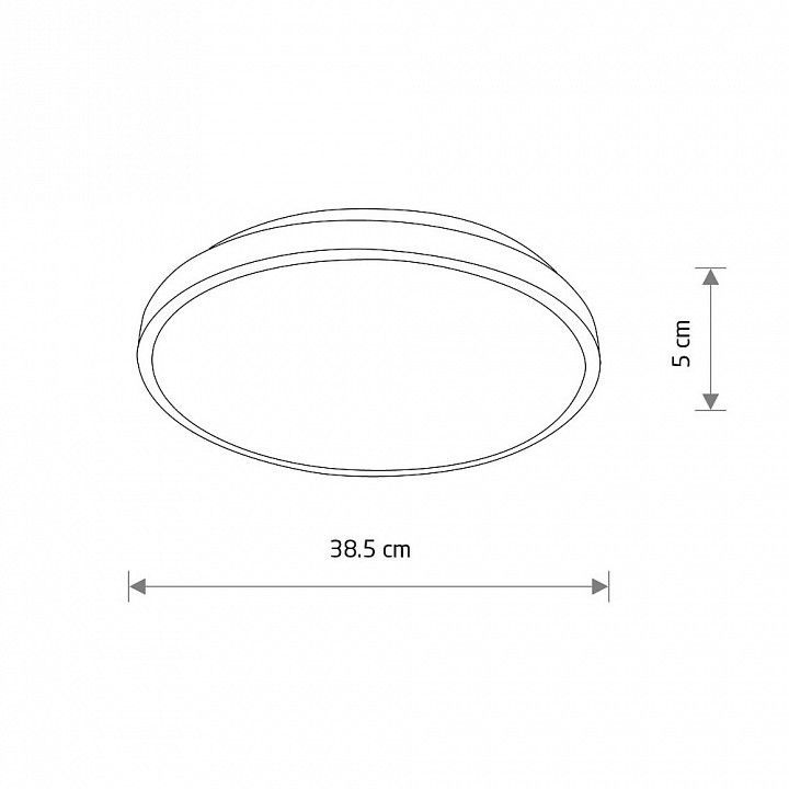 Накладной светильник Nowodvorski Agnes Round Led Pro 10977