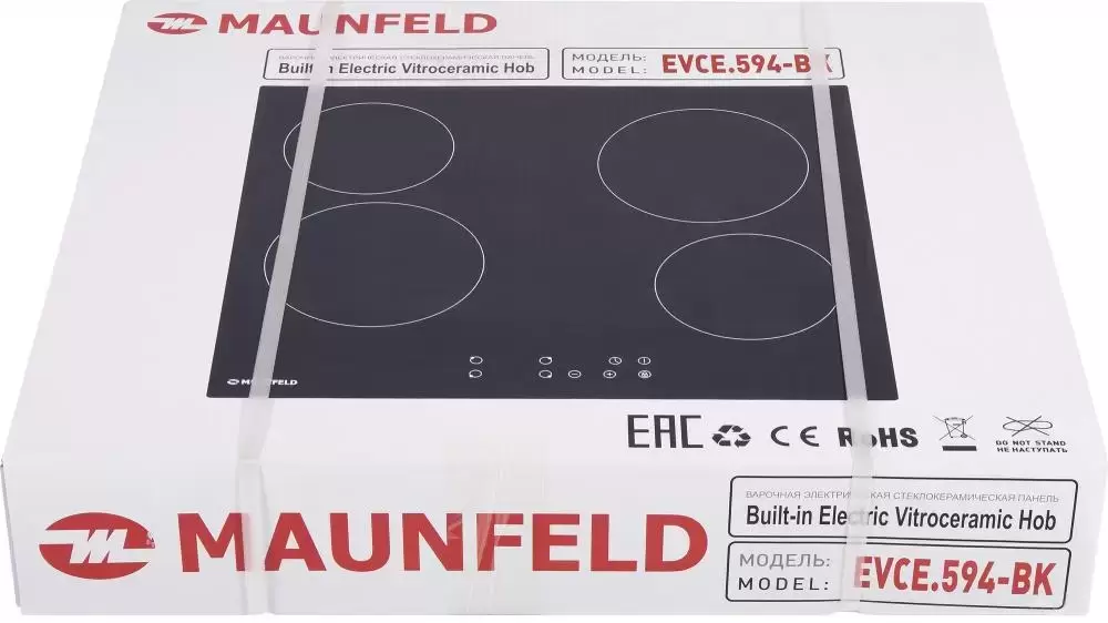 Электрическая варочная панель MAUNFELD EVCE.594-BK