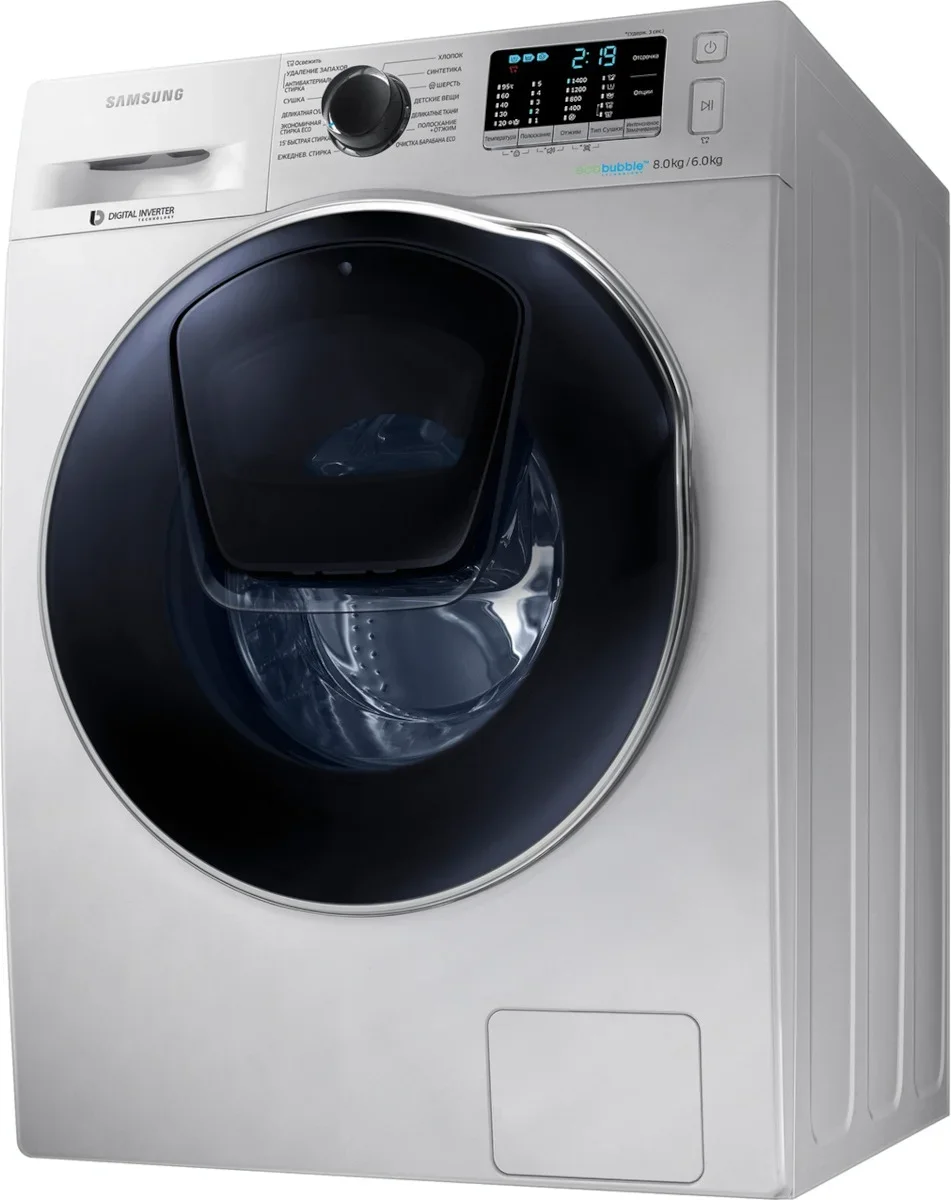 Стирально-сушильная машина Samsung WD 80K5410 OS AddWash