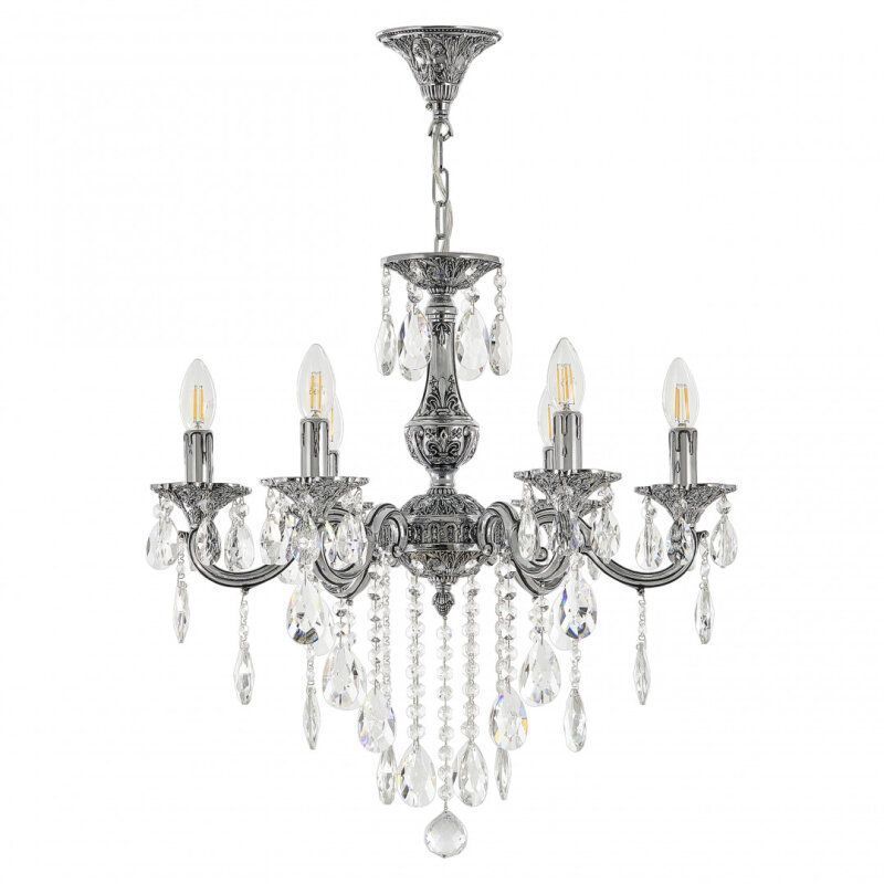Подвесная люстра Bohemia Ivele Crystal AL7801 AL78101/6/175 B NB