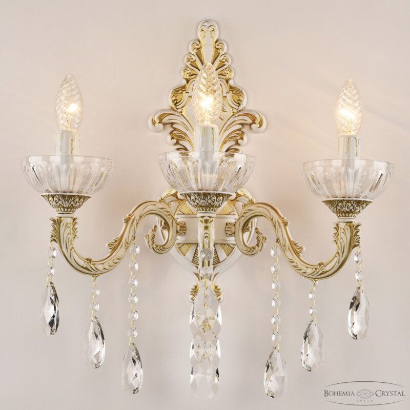 Бра Bohemia Ivele Crystal AL7901 AL7901B15/3/175 B WMG P Clear/M-1H
