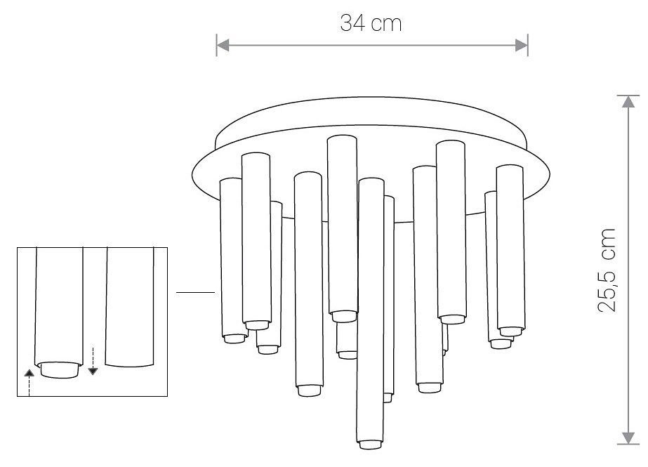Накладной светильник Nowodvorski Stalactite 8355