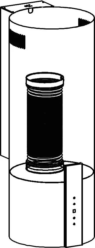 Вытяжка Korting KHC 35969 DN Cylinder