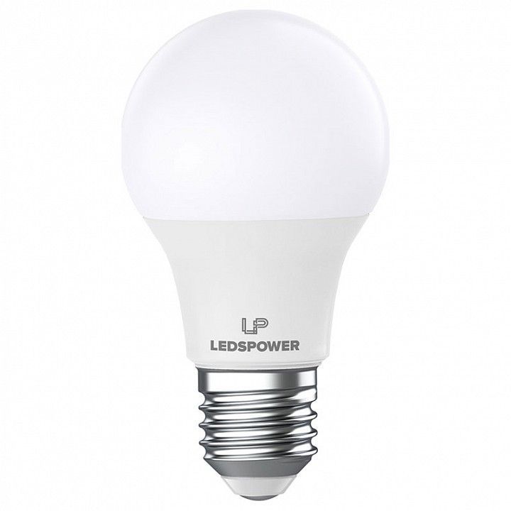 Лампа светодиодная LEDS POWER A60 E27 9Вт 4000K 006567