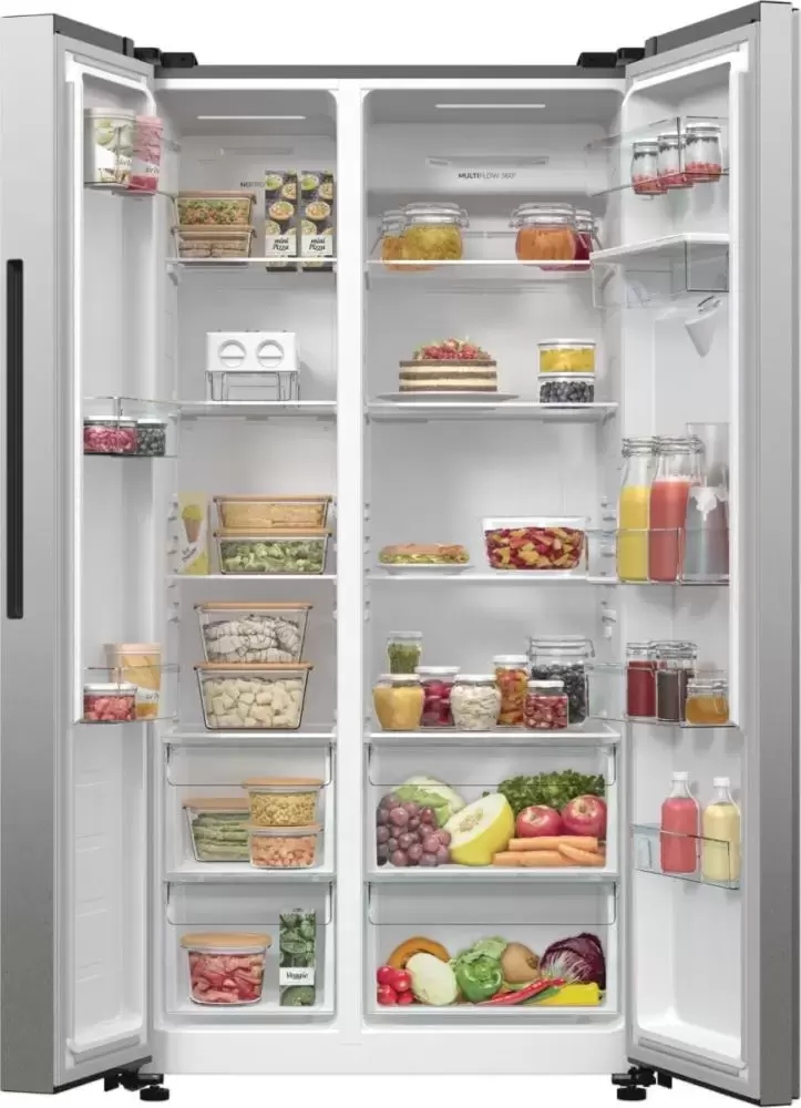 Отдельностоящий холодильник Gorenje NRR9185EAXLWD