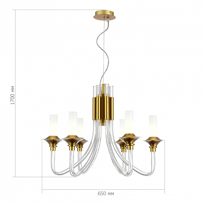 Подвесная люстра ST-Luce Vetrano SL1241.203.06