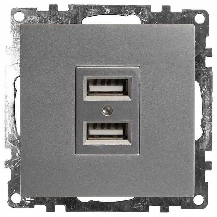 Розетка USB type A без рамки Stekker Катрин 39588