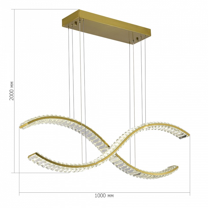 Подвесной светильник ST-Luce Aceno SL6206.303.44
