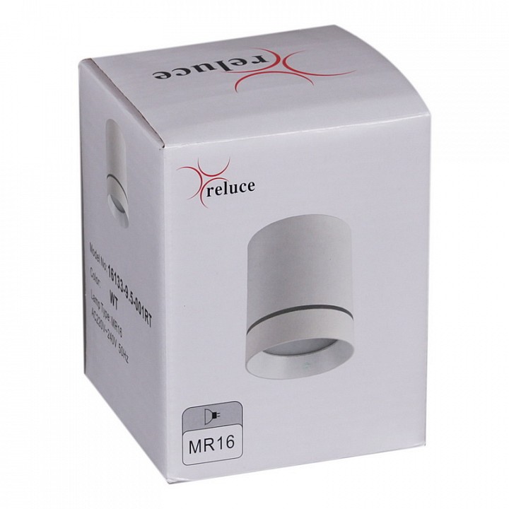 Накладной светильник Reluce 16133 16133-9.5-001RT MR16 WT