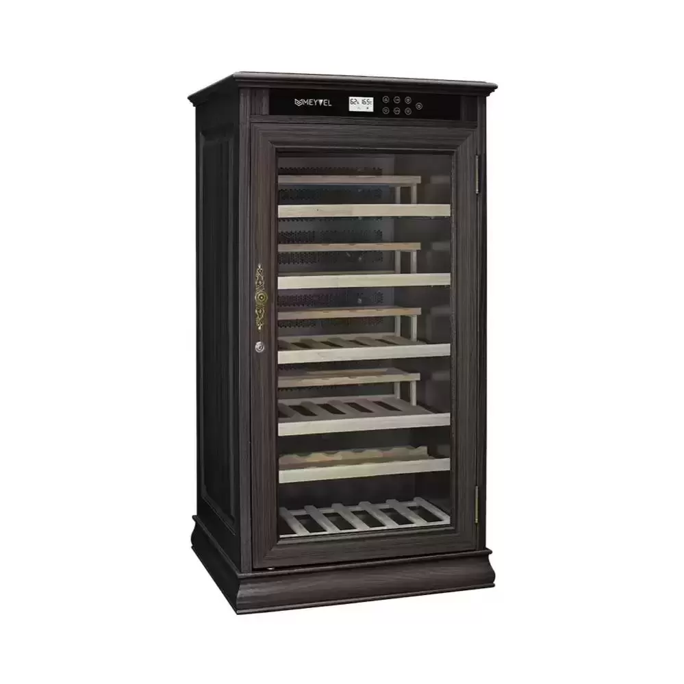 Винный шкаф Meyvel MV69-WD1-C (Dark Chocolate)