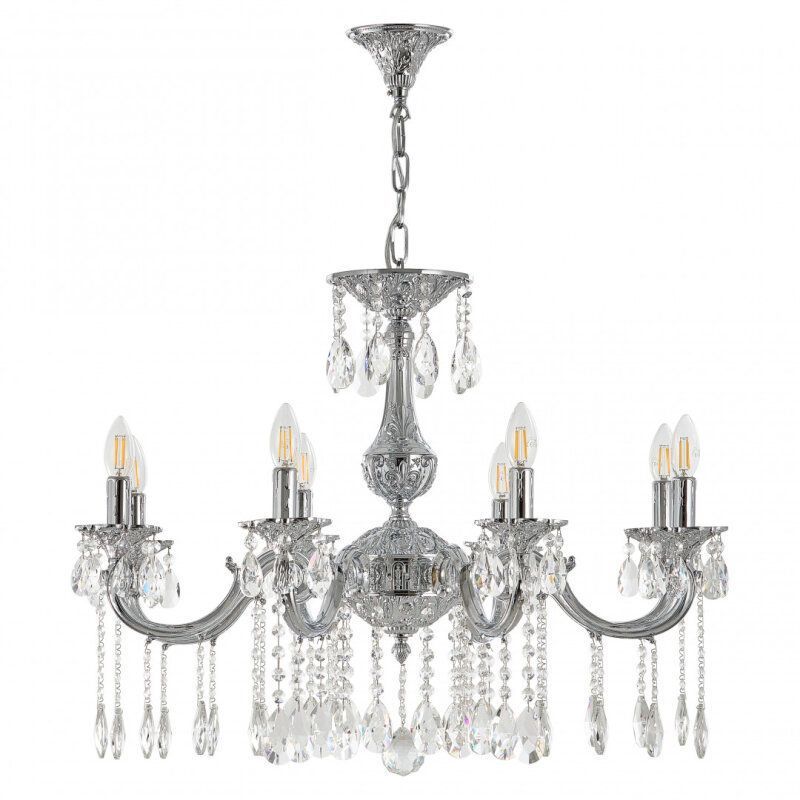 Подвесная люстра Bohemia Ivele Crystal AL7801 AL78101/8/250 A Ni