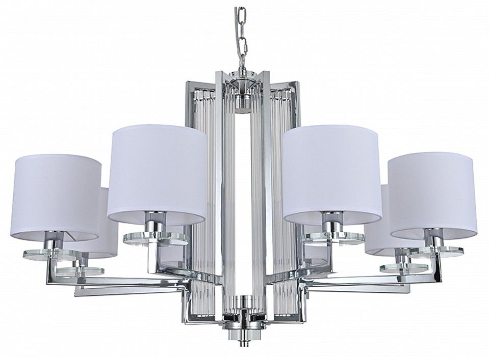 Подвесная люстра Newport 35400 35408+1/C chrome без абажуров