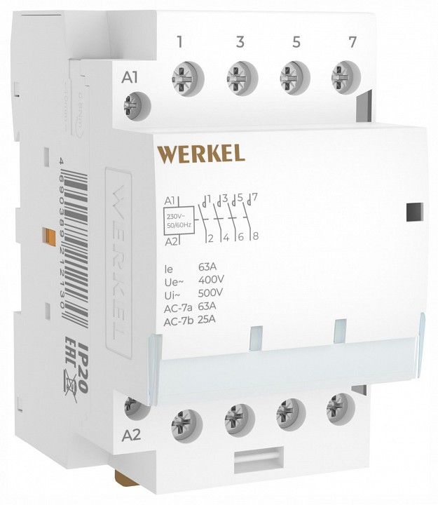 Контактор трехмодульный Werkel  W943M63O
