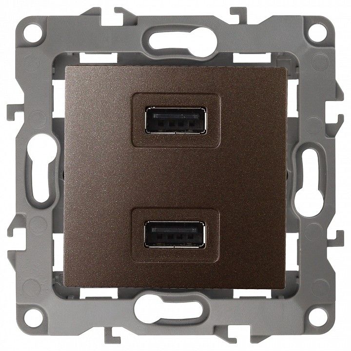 Розетка USB, без рамки Эра Эра 12 12-4110-13