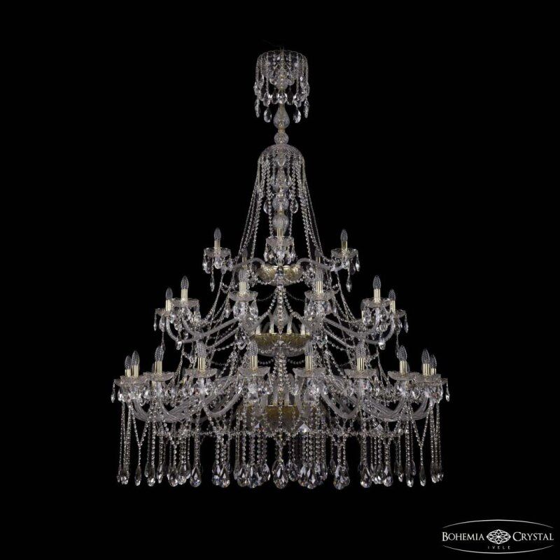 Подвесная люстра Bohemia Ivele Crystal 1413 1413/20+10+5/530/XL-201/3d G