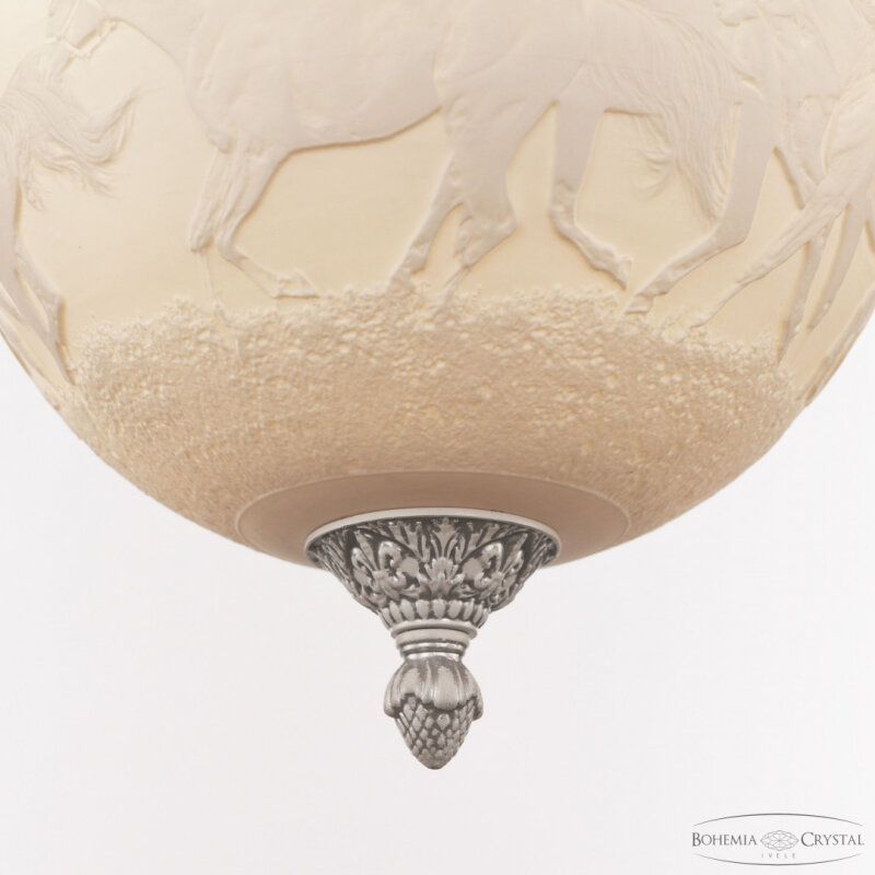 Подвесная люстра Bohemia Ivele Crystal AL7003 AL7003P/25 WMN Horse