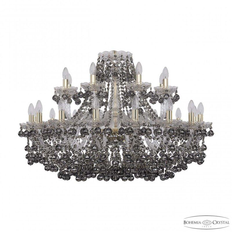 Подвесная люстра Bohemia Ivele Crystal 1409 1409/16+8/360 G R731