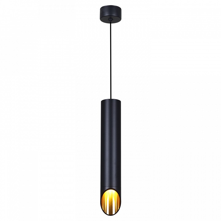 Подвесной светильник Reluce Technical 16007 16007-0.9-001LD 300mm GU10 BK+GD