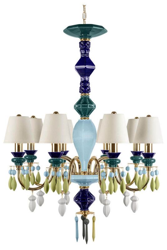 Подвесная люстра Loft it Grace 10203/8 Green