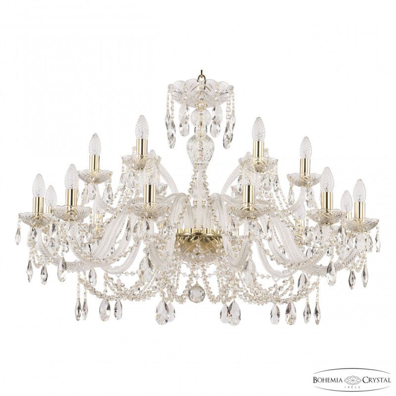 Подвесная люстра Bohemia Ivele Crystal 105 105/12+6/360 G