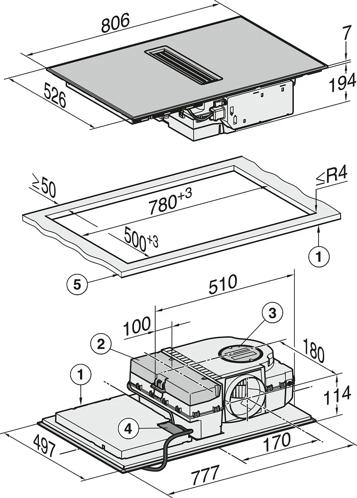 Варочная панель Miele KMDA 7272-1 FR