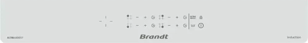 Индукционная варочная панель Brandt BPI364DPW
