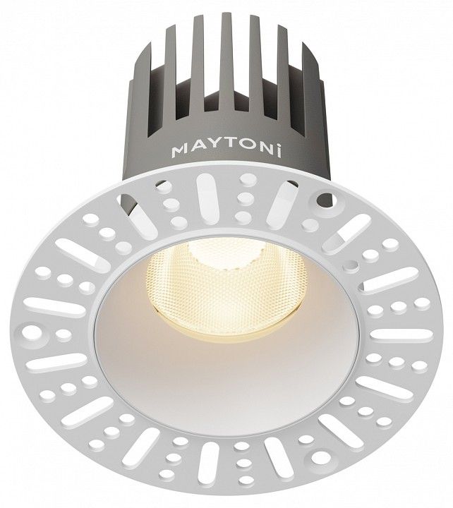 Встраиваемый светильник Maytoni Technical Омут DL121-15W-3K-TRS-W