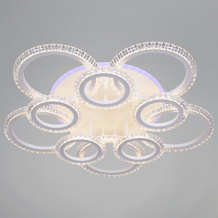 Потолочная люстра Reluce 36890 36890-0.3-5+5A WH (RGB)