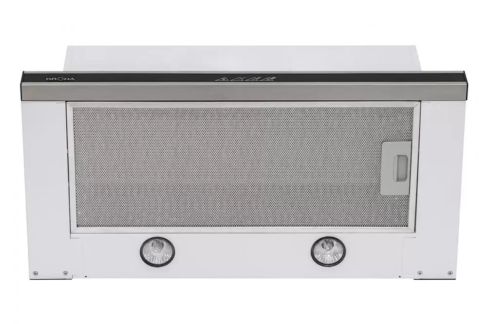 Встраиваемая вытяжка KRONA KAMILLA sensor 600 inox (2 мотора)
