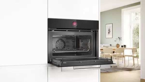 Духовой шкаф с СВЧ Bosch CMG7241B1S