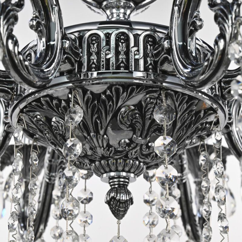 Подвесная люстра Bohemia Ivele Crystal AL7901 AL79101/8/250 B NB