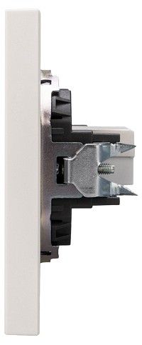 Розетка Ethernet RJ-45 и со шторками, без рамки Kranz STRONG KR-78-0724-4