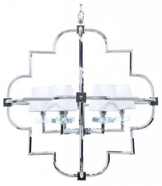 Подвесная люстра LUMINA DECO Baltimore LDP 8020-6 CHR+WT