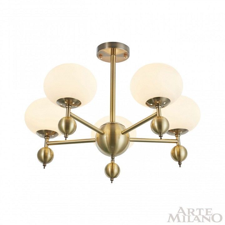 Люстра на штанге Arte Milano Neapolis-70307 270307/5 GD