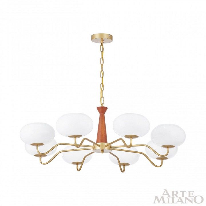 Подвесная люстра Arte Milano AM-Napoli 310166/D900/8 BS/WD