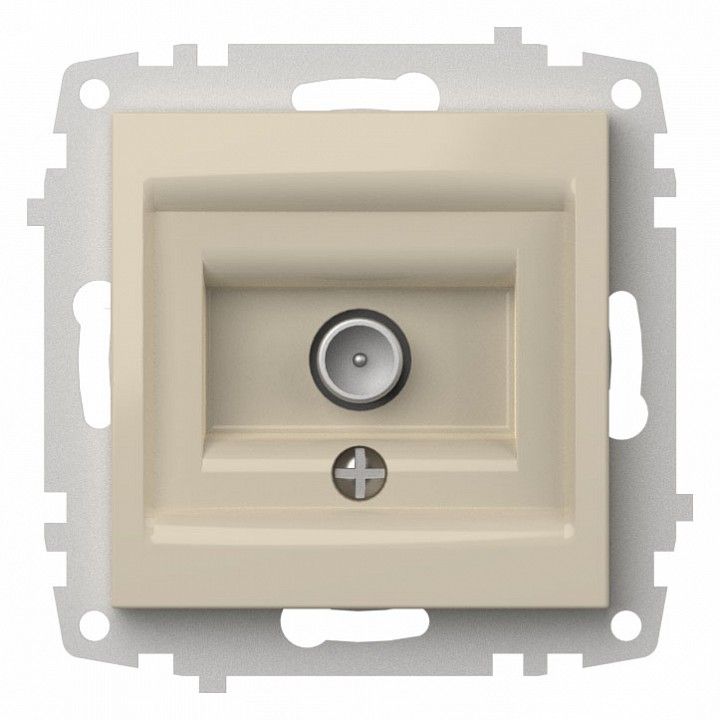 ТВ-розетка оконечная без рамки Elbi Eleсtriс Zena Vega 609-010300-273