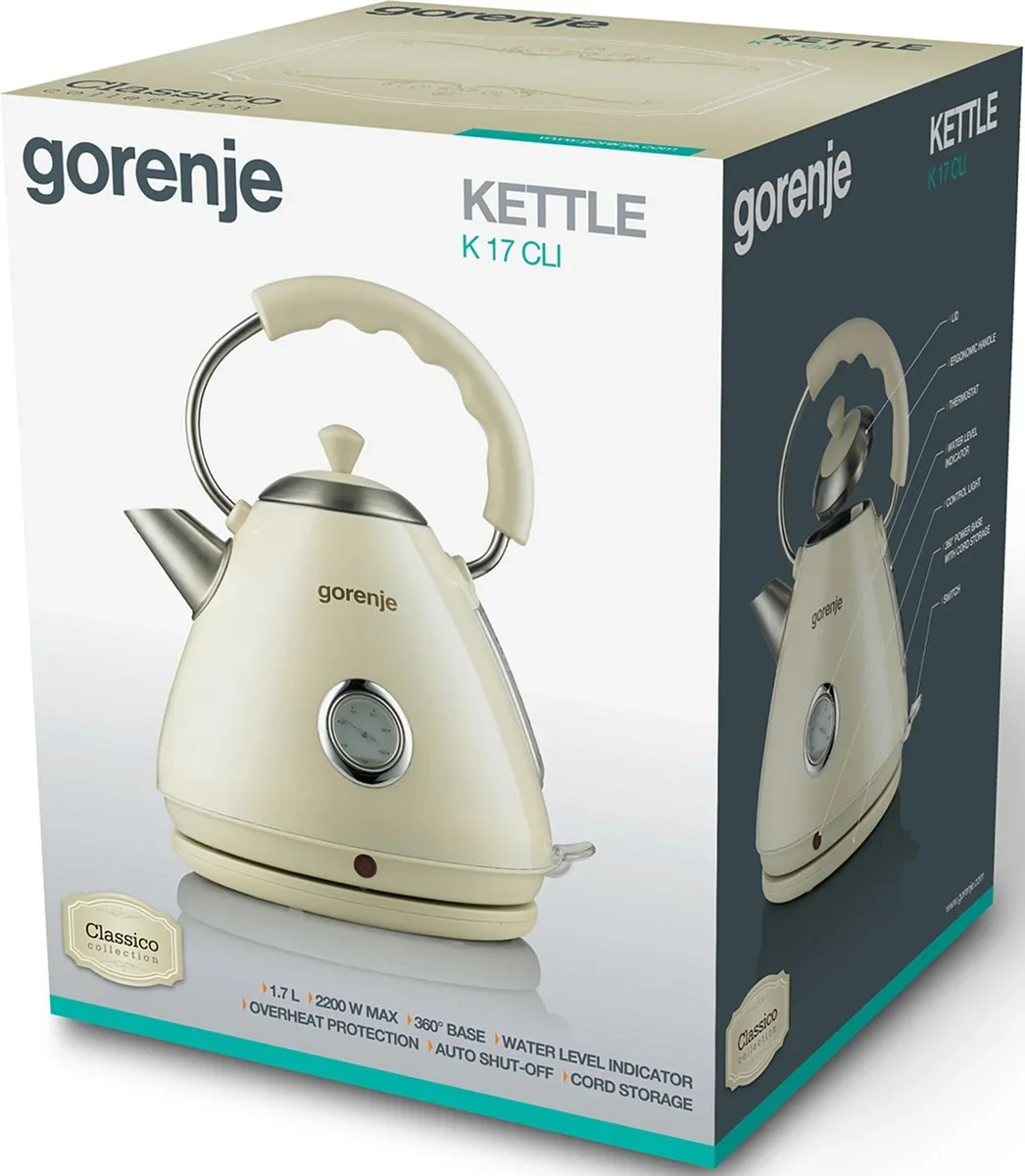 Чайник Gorenje K 17 CLI