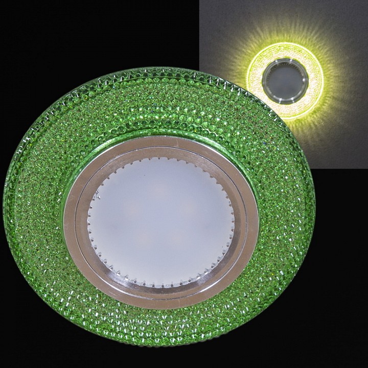 Встраиваемый светильник Reluce  14350-9.0-001LD MR16+LED3W LGN