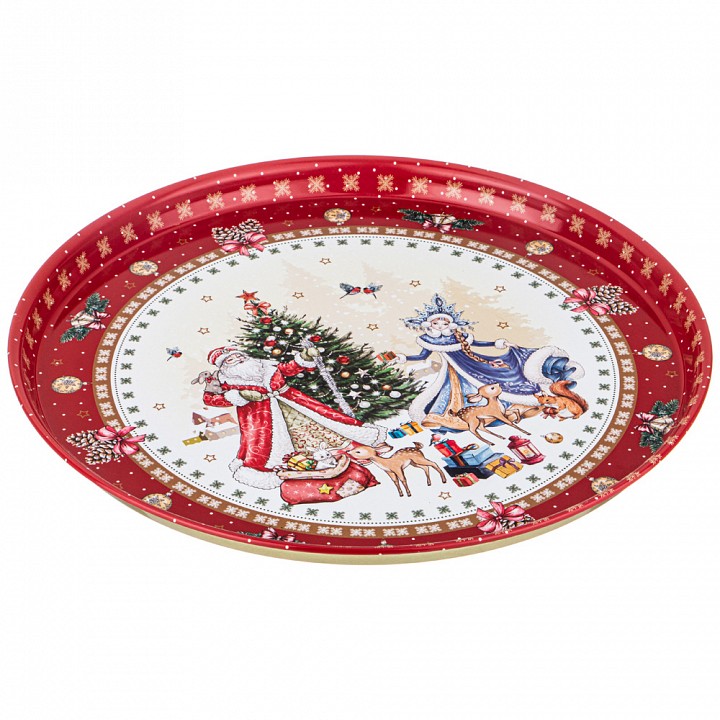 Поднос (3.3x2.1 см) Christmas 898-026