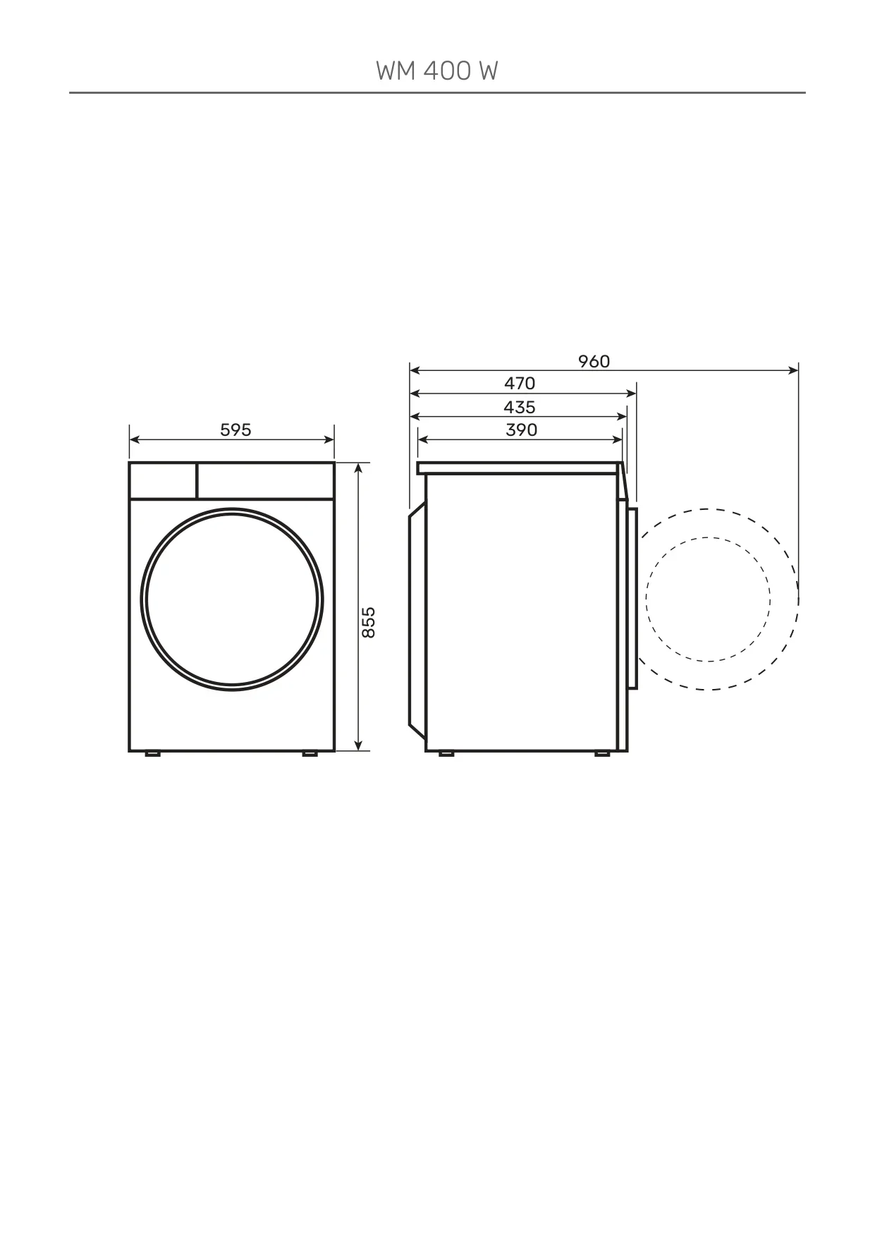 Стиральная машина Kuppersberg WM 400 W