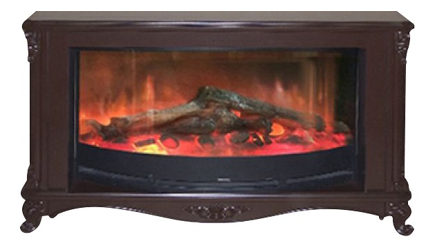 Комплект из электрокамина напольного и портала (115.7x38x73.5 см) Версаль царга Rondo S86 ВЕЦ00012