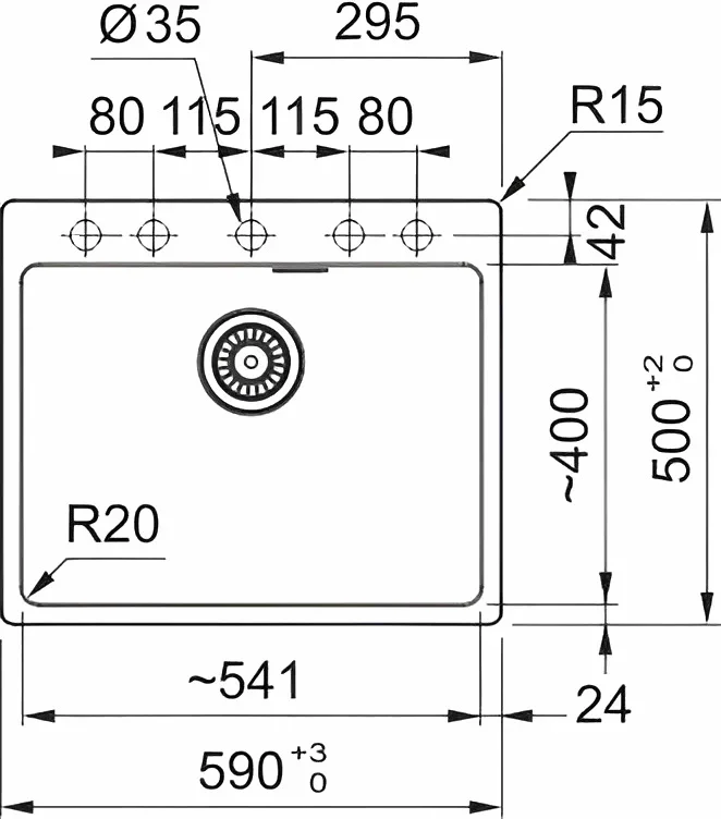 Мойка Franke MRG 610-54 FTL черный матовый