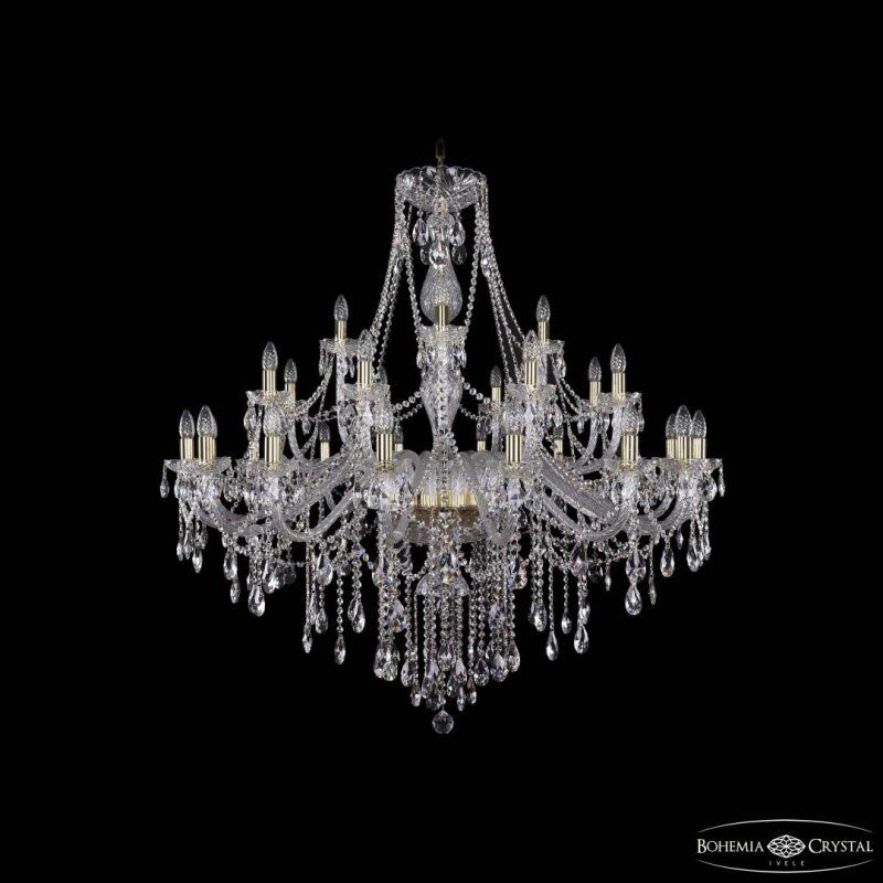 Подвесная люстра Bohemia Ivele Crystal 1415 1415/16+8+4/460 G