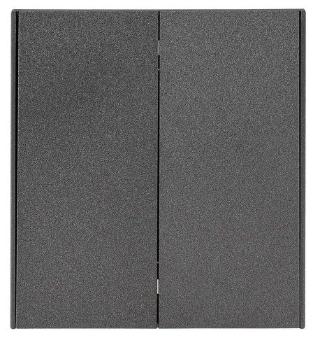 Переключатель перекрестный двухклавишный без рамки Kranz STRONG KR-78-0733-6