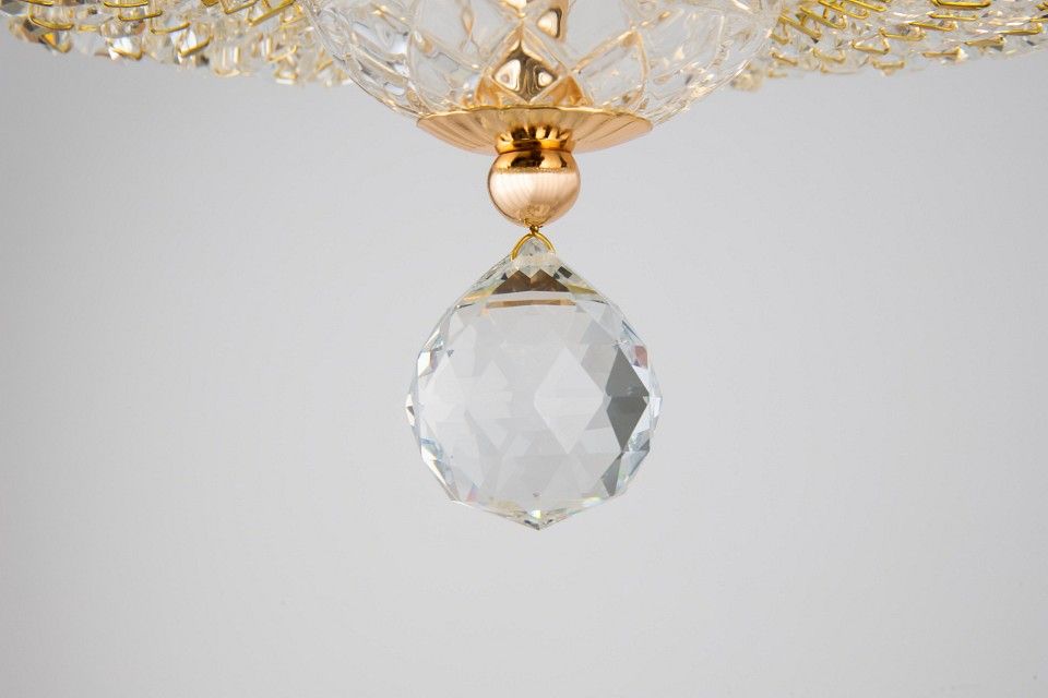 Потолочная люстра Maytoni Basfor DIA100-CL-03-G